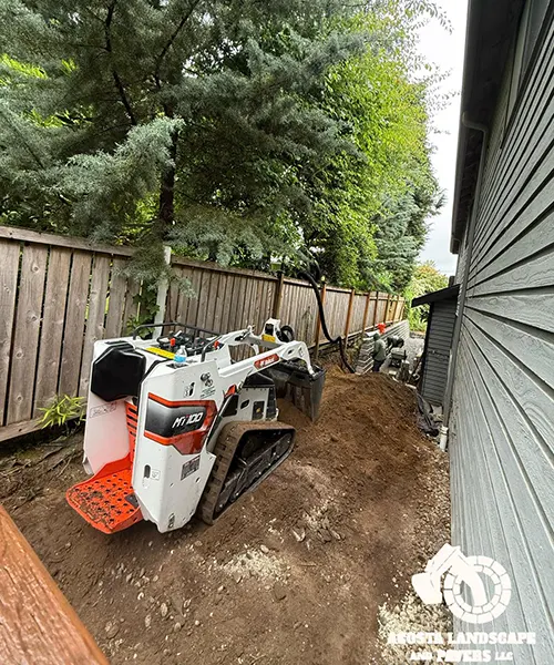 Retaining Wall & Steps
